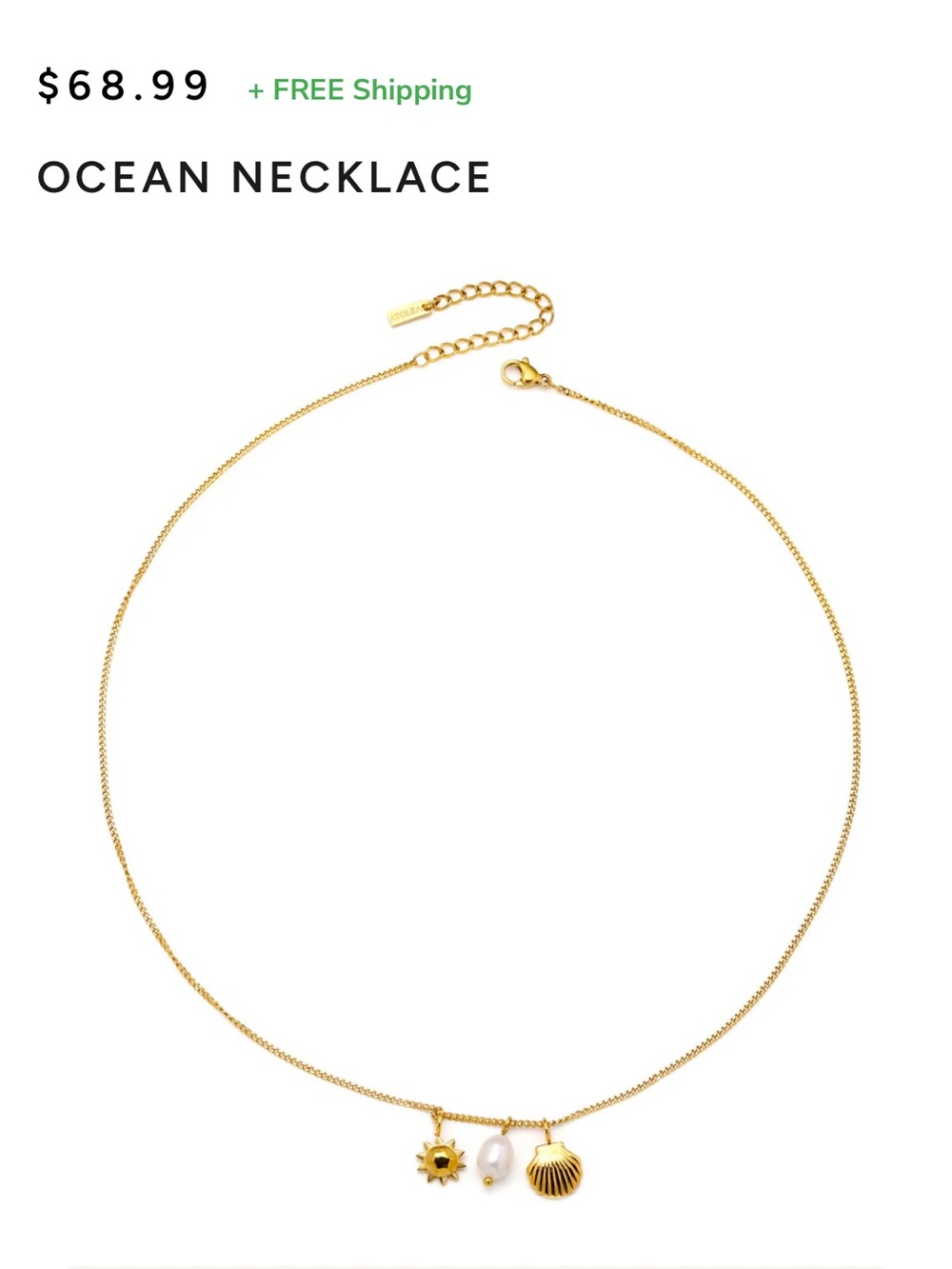 Atolea ocean necklace